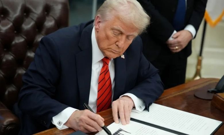 trump signs executive order banning transgender athletes from women's sports